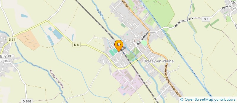 localisation de l'entreprise MARIELAFLEUR  BRAZEY-EN-PLAINE