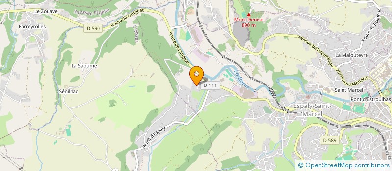 localisation de l'entreprise MARIELAURE  POLIGNAC