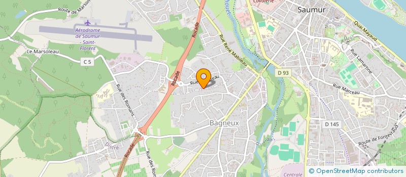 localisation de l'entreprise MARIELINGERIE  SAUMUR