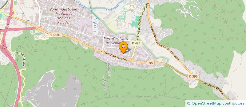 localisation de l'entreprise MARIELUCE  GEMENOS