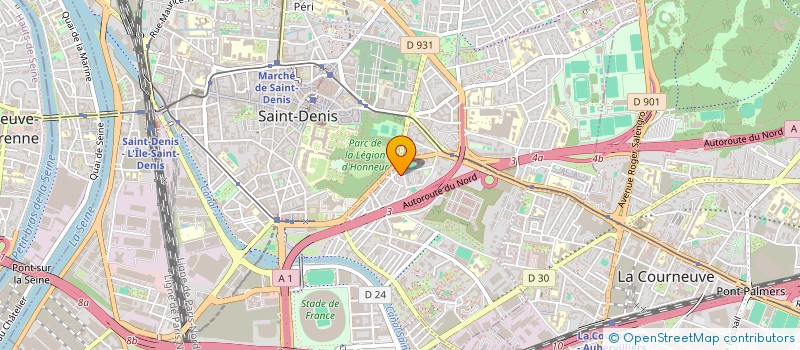 localisation de l'entreprise MARIEM GAMAL à SAINT-DENIS