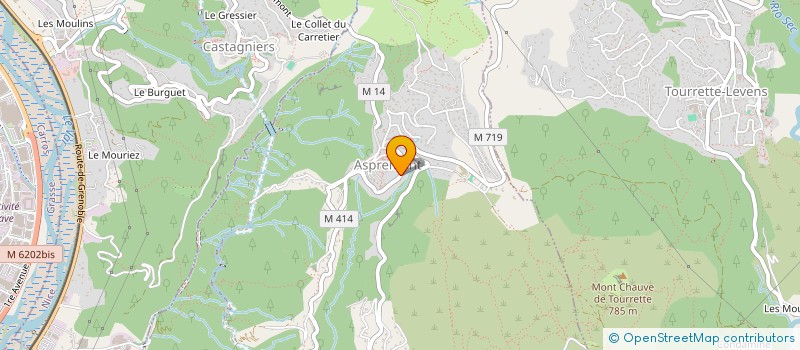 localisation de l'entreprise MARIEMA à ASPREMONT