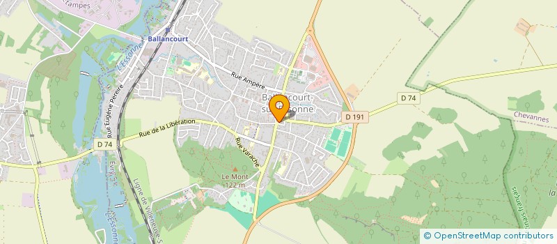 localisation de l'entreprise MARIEMARGAUX à BALLANCOURT-SUR-ESSONNE