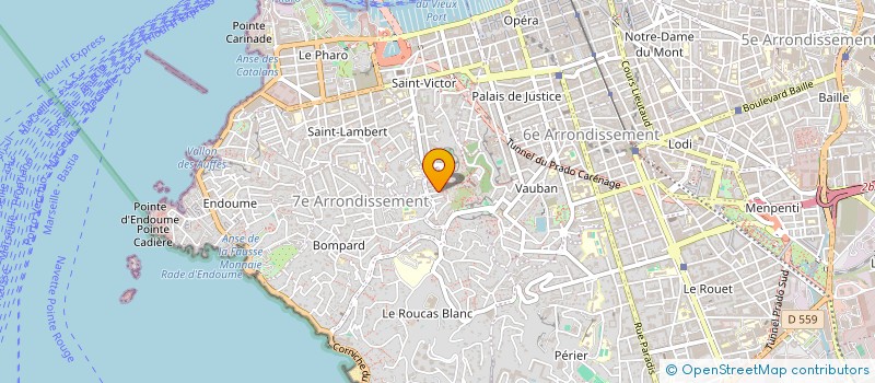 localisation de l'entreprise MARIEMAT à MARSEILLE