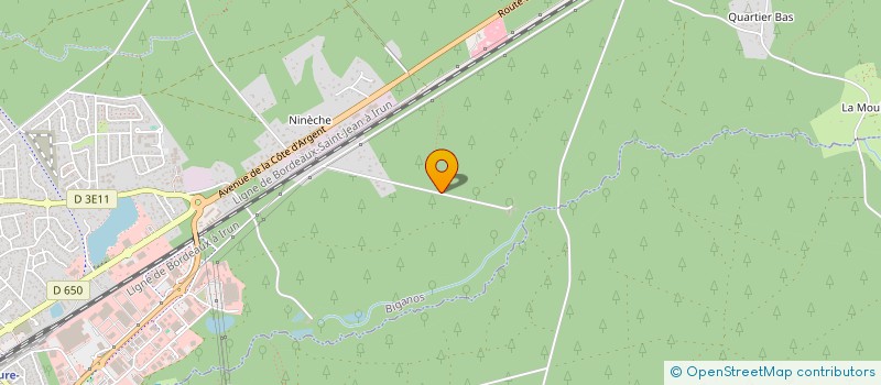 localisation de l'entreprise MARIEMAX  BIGANOS