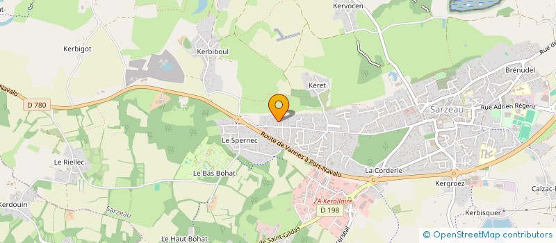 localisation de l'entreprise MARIEMMA  SARZEAU