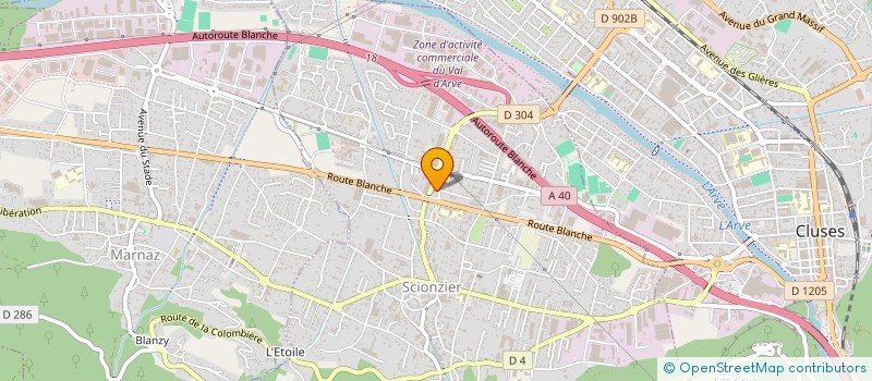 localisation de l'entreprise MARIEMMA à SCIONZIER