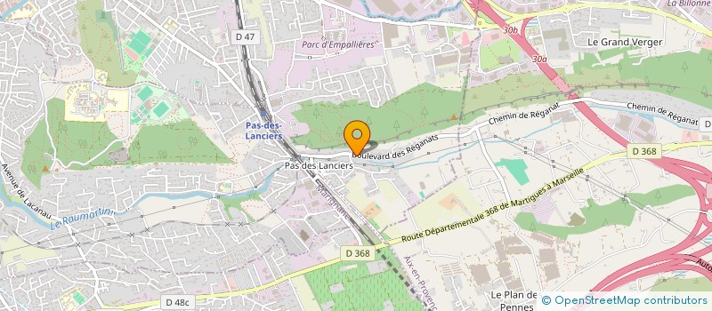 localisation de l'entreprise MARIENZO  SAINT-VICTORET