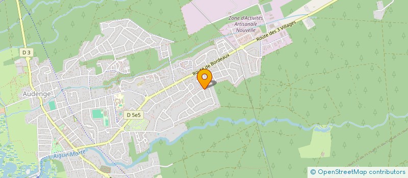 localisation de l'entreprise MARIERAY  AUDENGE