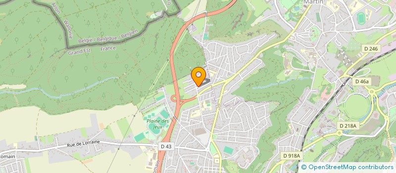 localisation de l'entreprise MARIERIKA à LONGWY