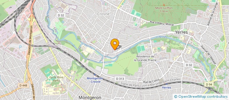 localisation de l'entreprise MARIES  YERRES