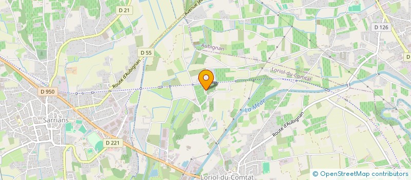 localisation de l'entreprise MARIETHILDE  CARPENTRAS