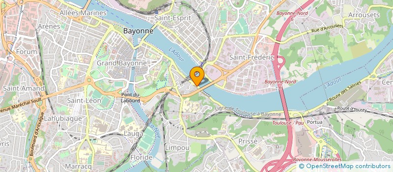 localisation de l'entreprise MARIETTA-SEEMAR à BAYONNE