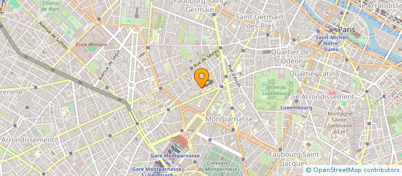 localisation de l'entreprise MARIETTE  PARIS