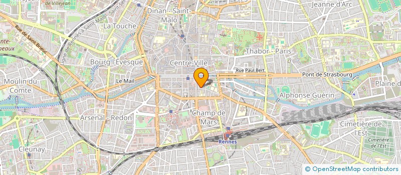 localisation de l'entreprise MARIETTE  RENNES