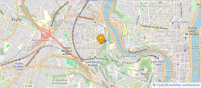 localisation de l'entreprise MARIETTON DEVELOPPEMENT à LYON