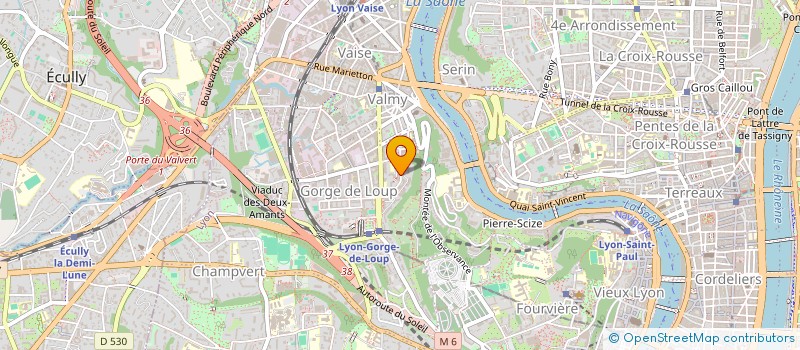 localisation de l'entreprise MARIETTON MINCO 3  LYON