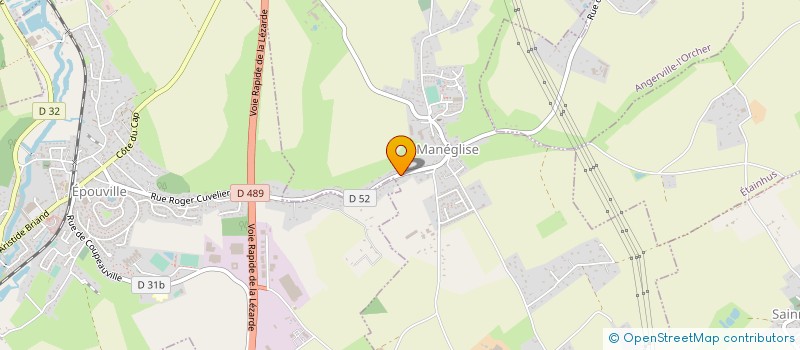 localisation de l'entreprise MARIEU  MANEGLISE