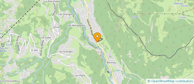 localisation de l'entreprise MARIFLEUR  SAINT-GERVAIS-LES-BAINS