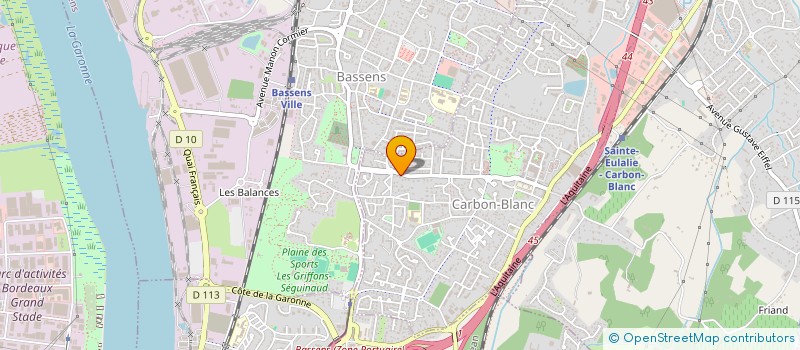 localisation de l'entreprise MARIGAMI  CARBON-BLANC