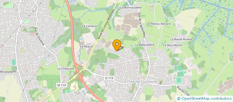 localisation de l'entreprise MARIGAUTHIQUE  HAUTE-GOULAINE