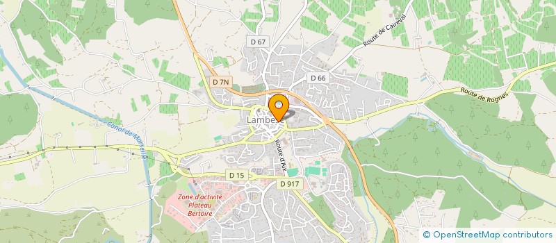 localisation de l'entreprise MARIGEL à AIX-EN-PROVENCE