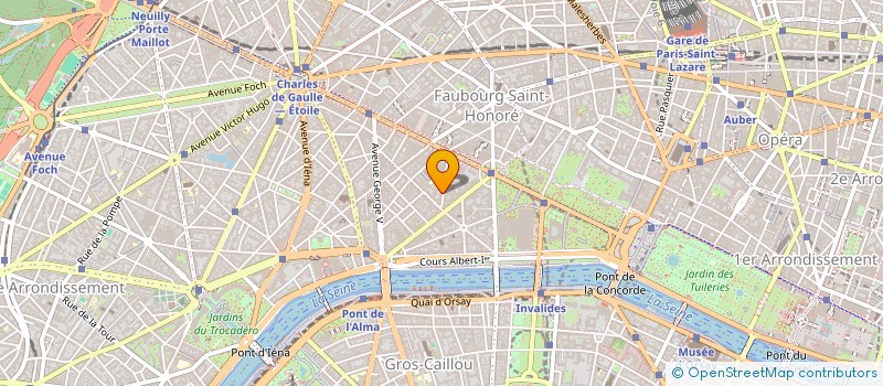 localisation de l'entreprise MARIGNAN-FILMS  PARIS