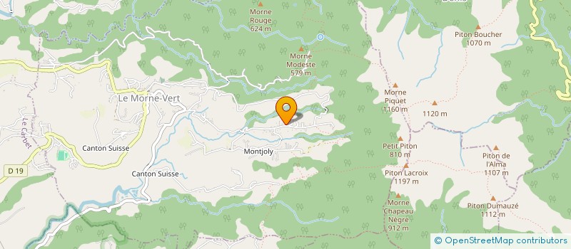 localisation de l'entreprise MARIGNAN IMMO  LE MORNE-VERT