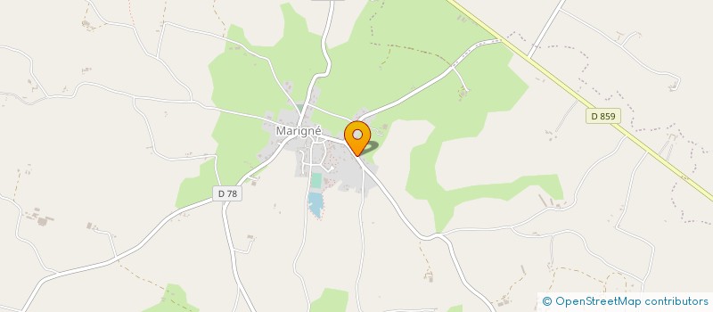 localisation de l'entreprise MARIGNE AUTOS SERVICES à LES HAUTS-D'ANJOU