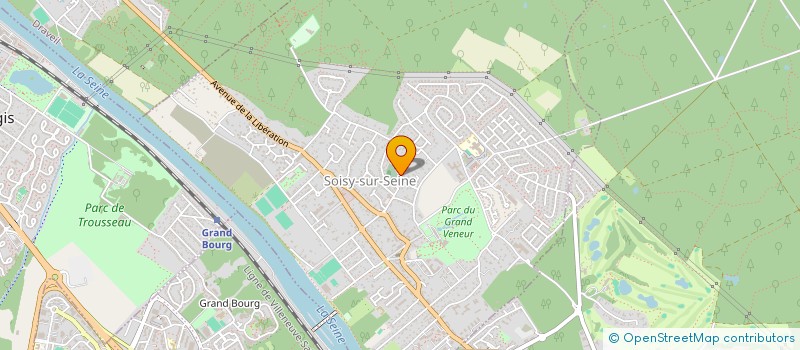 localisation de l'entreprise MARIGNY à SOISY-SUR-SEINE