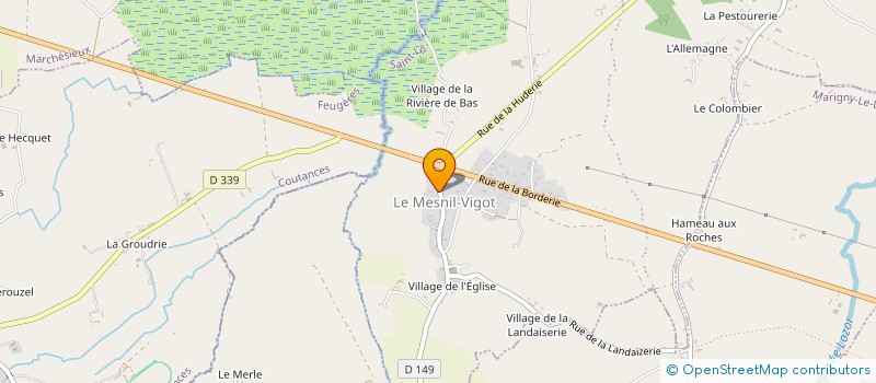 localisation de l'entreprise MARIGNY D'ORFY  REMILLY LES MARAIS