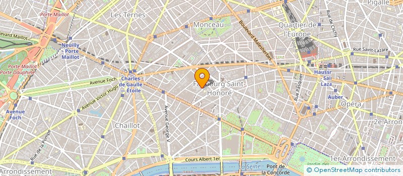 localisation de l'entreprise MARIGNY IMMOBILIER  PARIS