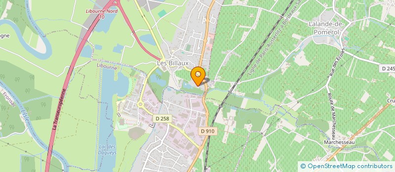 localisation de l'entreprise MARIGOT  LES BILLAUX