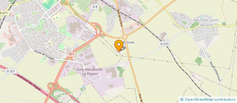 localisation de l'entreprise MARIIE à NEUVILLE-SAINT-AMAND