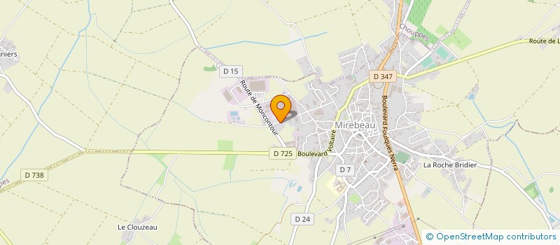 localisation de l'entreprise MARIJAN à MIREBEAU