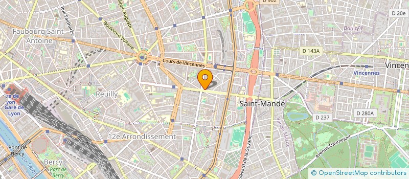 localisation de l'entreprise MARIJANE à PARIS
