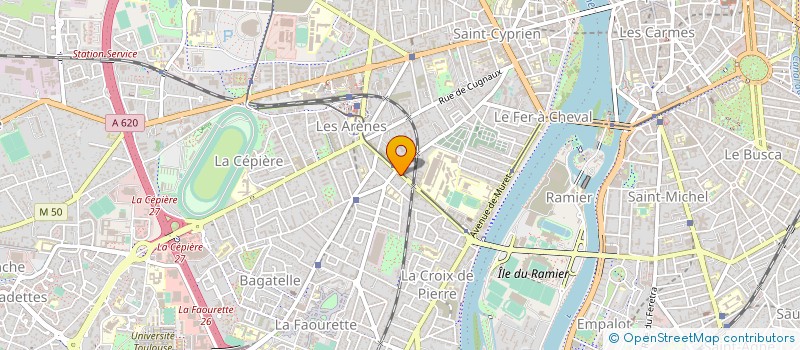 localisation de l'entreprise MARIJANE à TOULOUSE