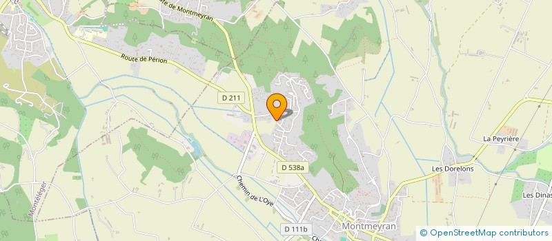 localisation de l'entreprise MARIJEAN  MONTMEYRAN