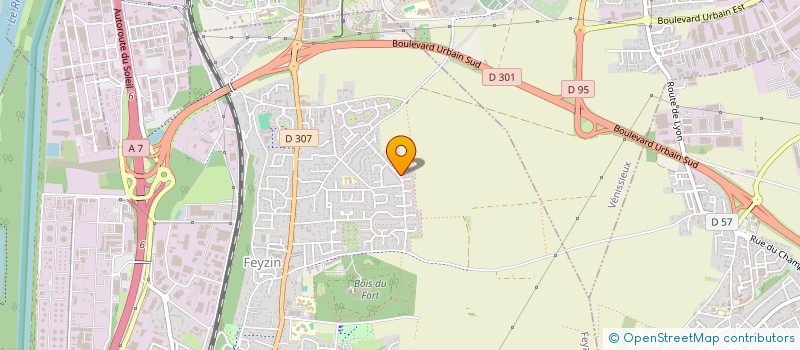 localisation de l'entreprise MARIJU  FEYZIN