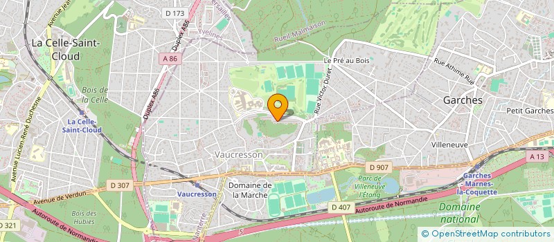 localisation de l'entreprise MARIJU  VAUCRESSON