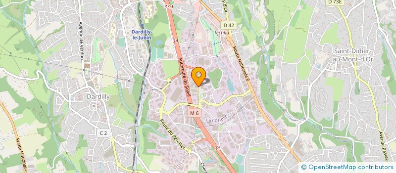 localisation de l'entreprise MARIJULIE  DARDILLY