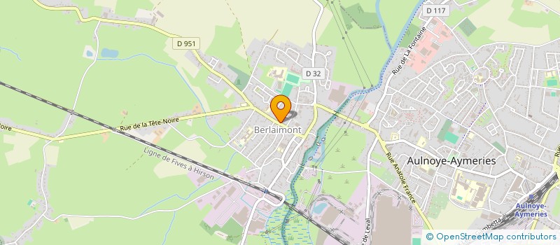 localisation de l'entreprise MARIK  BERLAIMONT