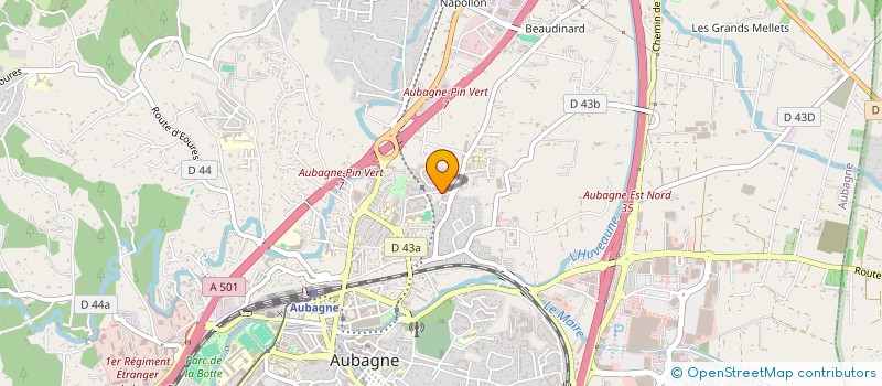 localisation de l'entreprise MARIKIAN à AUBAGNE