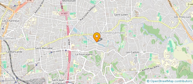 localisation de l'entreprise MARIL'EAU PISCINES & RENOVATIONS à MARSEILLE