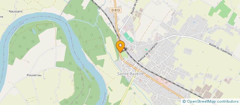 localisation de l'entreprise MARILA  SAINTE-BAZEILLE