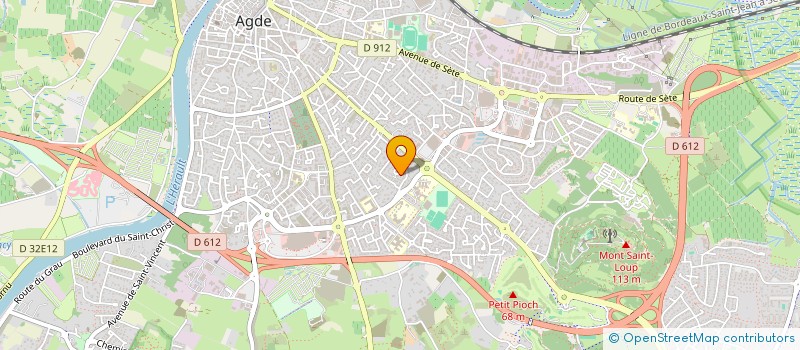 localisation de l'entreprise MARILAND à AGDE