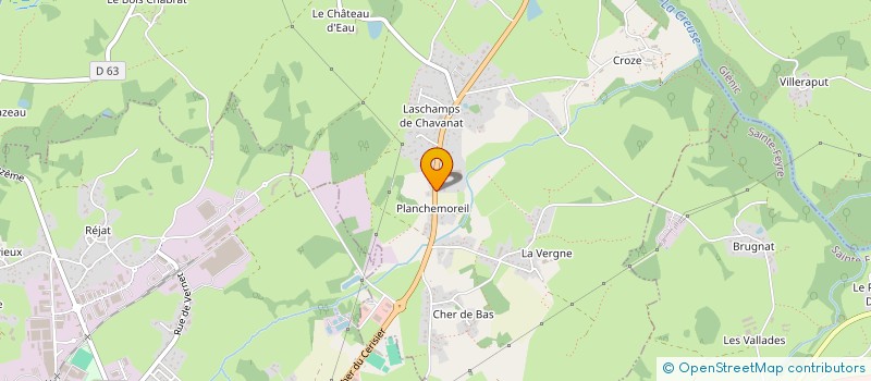 localisation de l'entreprise MARILAURE  SAINT-FIEL