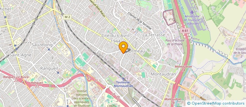 localisation de l'entreprise MARILEA à TOULOUSE