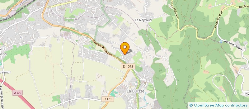 localisation de l'entreprise MARILIA  LA BUISSE