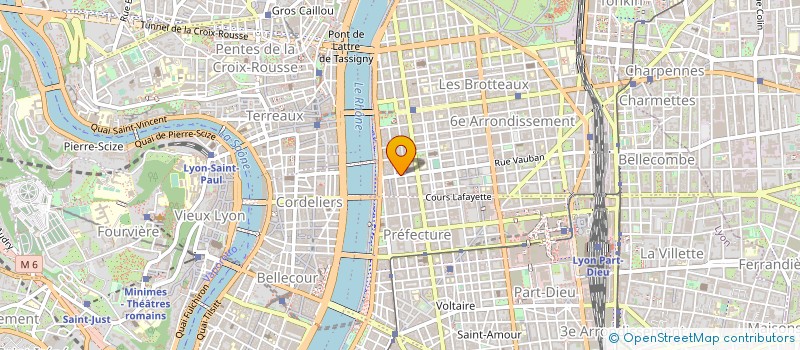 localisation de l'entreprise MARILIA ET FOX DISTRIBUTION  LYON